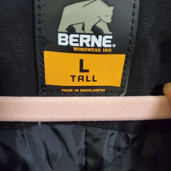 Berne Women's tall Softstone Duck Insulated Bib Overall size L - Picture 6 of 8